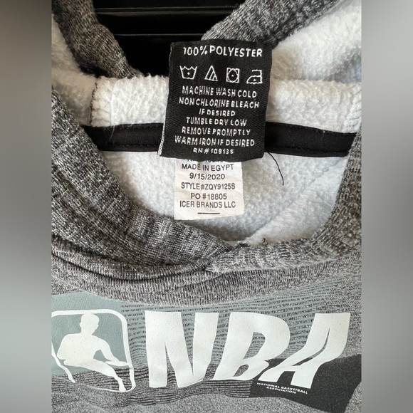 BIG BOYS NBA HOODIE WITH TROUSERS - Picture 5 of 8